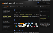 r�f�rencement webotheque