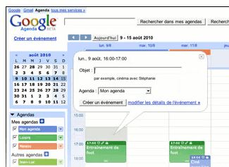 api google agenda